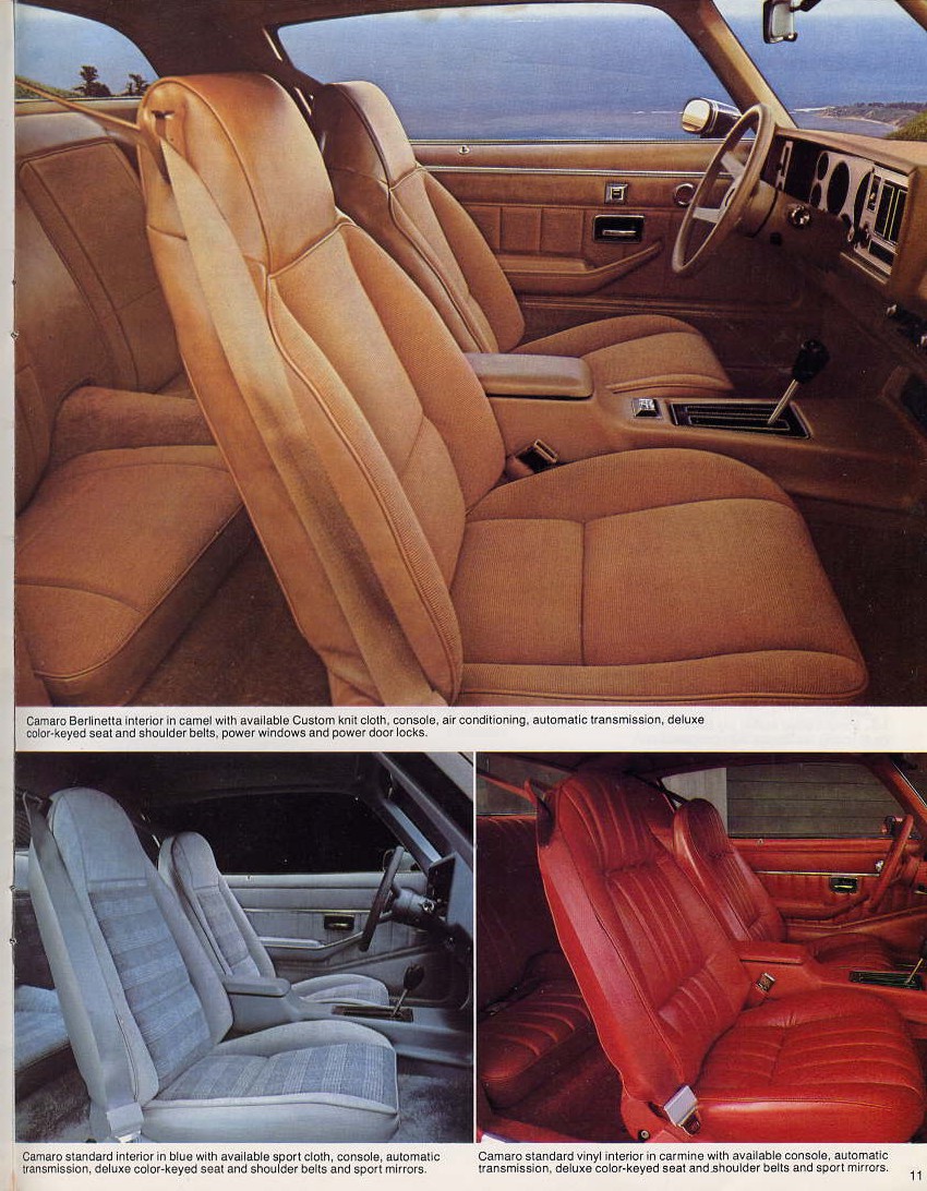 1979 Chev Camaro Brochure Page 7